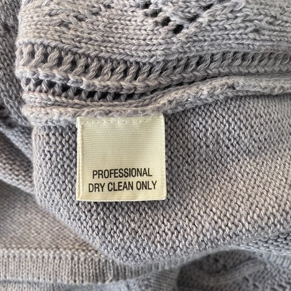 Callaway Golf Wool Blend Zip Vest Lavender Sz S Layer Boho Cottage Granola Girl - Picture 8 of 8